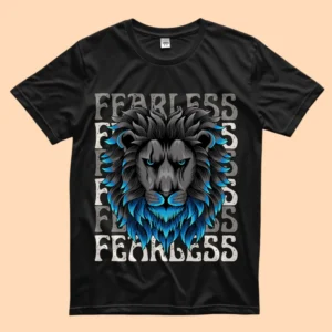 Fearless Typography T-Shirt