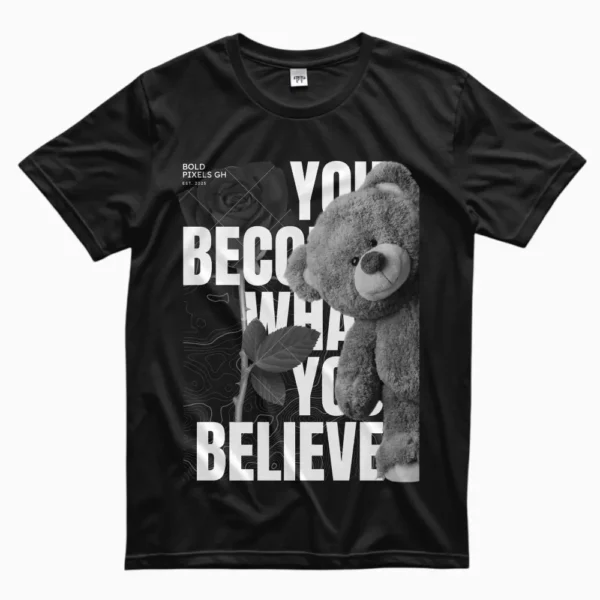 Quotes Bear T-Shirt - Image 2