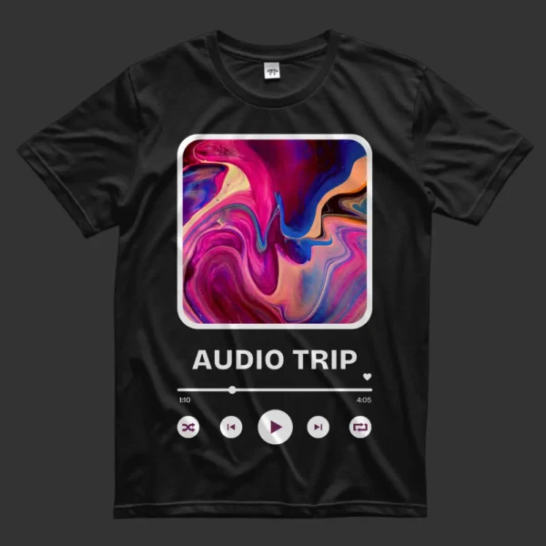 Music Player Themed T-Shirt
