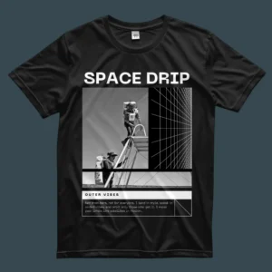 Astronaut Space Drip T-Shirt