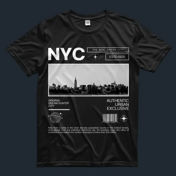 NYC Modern Streetwear T-Shirt