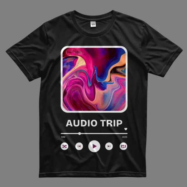 Music Player Themed T-Shirt - Image 2