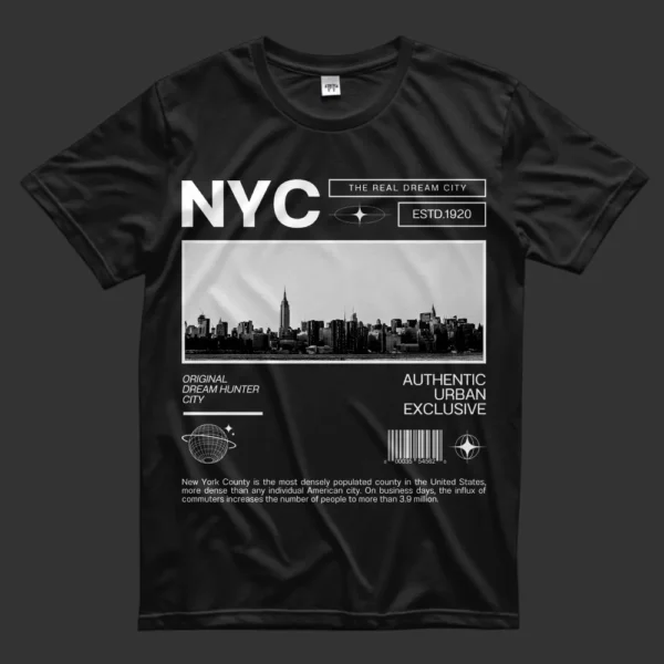 NYC Modern Streetwear T-Shirt - Image 3