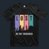 Illustrative Grunge Typography T-Shirt - Image 3