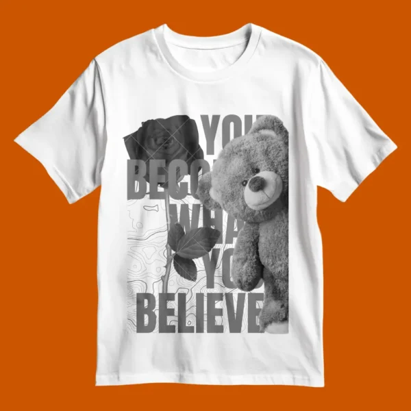 Quotes Bear T-Shirt - Image 3