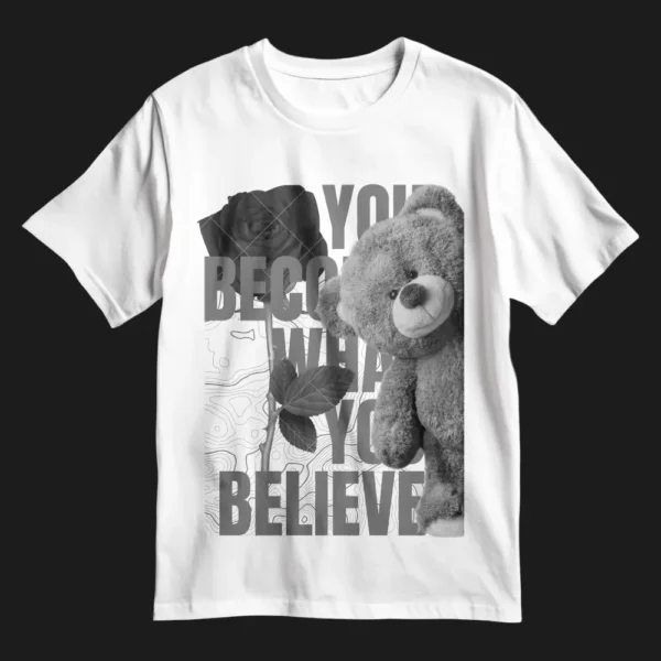 Quotes Bear T-Shirt - Image 4